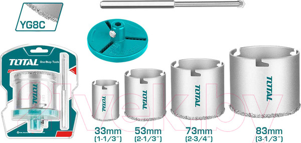 Изображение товара Набор коронок TOTAL TAC44061 (6шт)