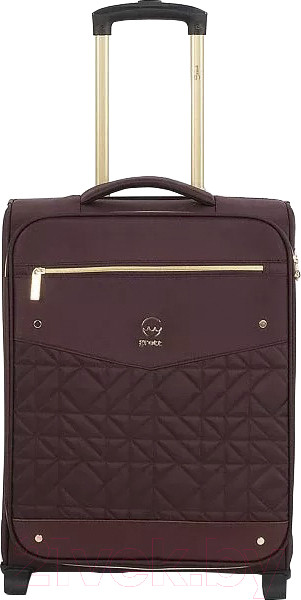 Изображение товара Чемодан на колесах Grott 338-1731/3-20BRD (бордовый)