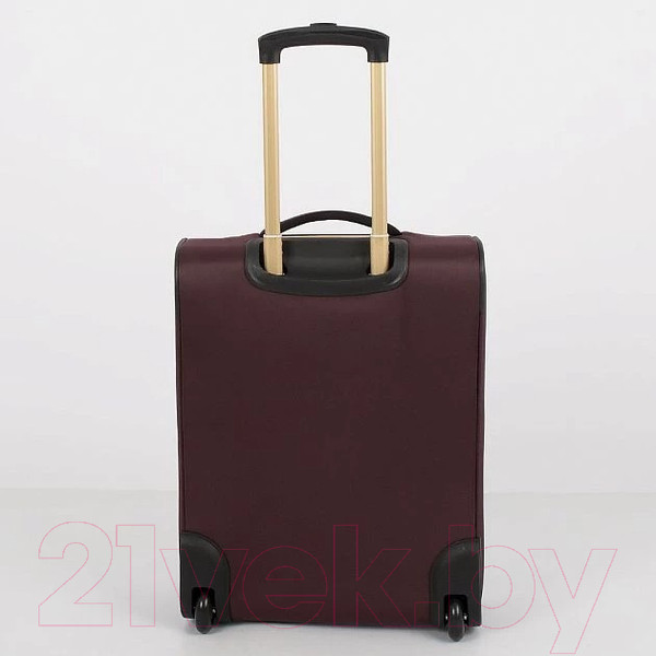 Изображение товара Чемодан на колесах Grott 338-1731/3-20BRD (бордовый)