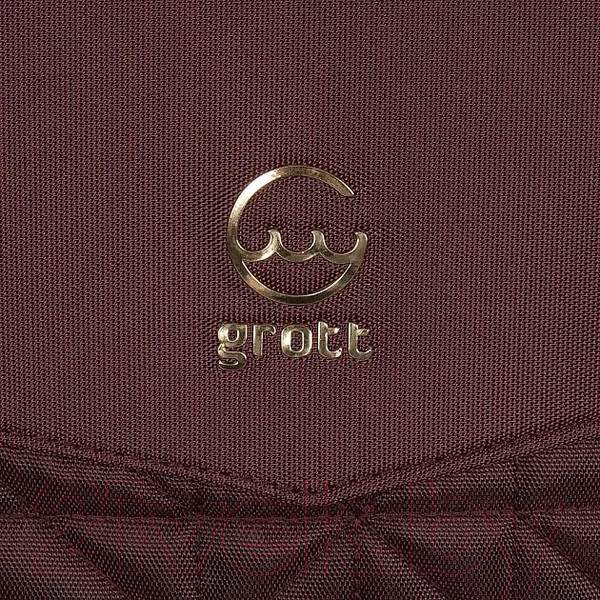 Изображение товара Чемодан на колесах Grott 338-1731/3-20BRD (бордовый)