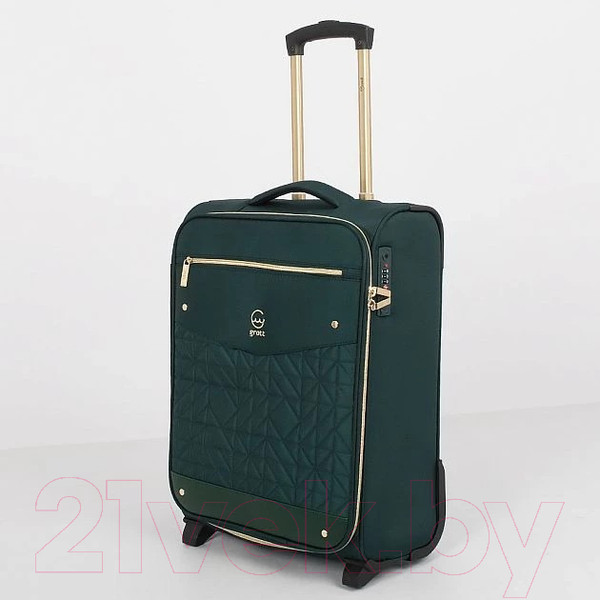 Изображение товара Чемодан на колесах Grott 338-1731/3-20GRN (зеленый)