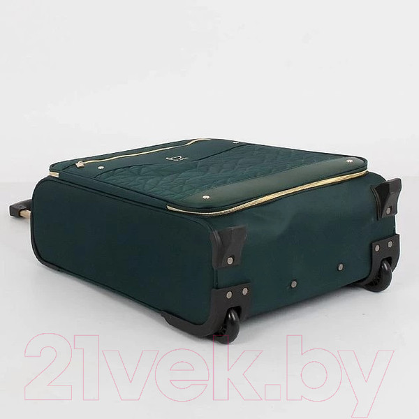 Изображение товара Чемодан на колесах Grott 338-1731/3-24GRN (зеленый)