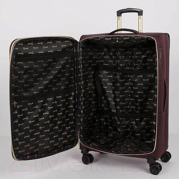 Изображение товара Чемодан на колесах Grott 338-1731/3-28BRD (бордовый)