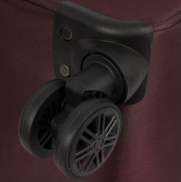 Изображение товара Чемодан на колесах Grott 338-1731/3-28BRD (бордовый)