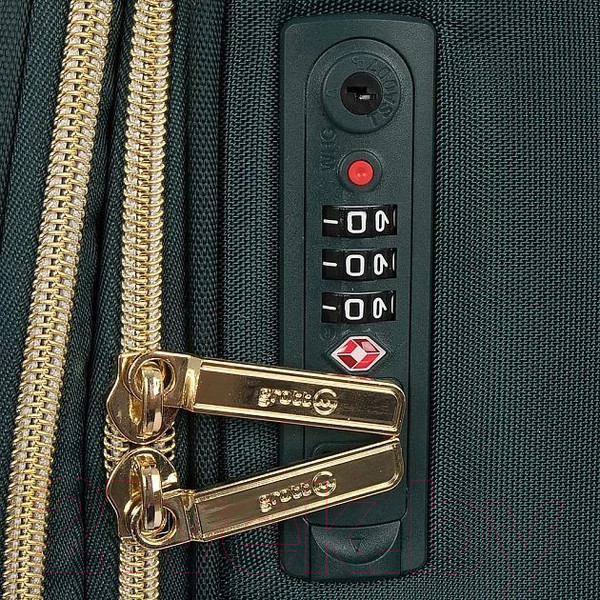 Изображение товара Чемодан на колесах Grott 338-1731/3-28GRN (зеленый)