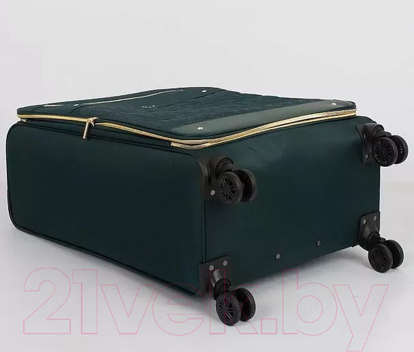 Изображение товара Чемодан на колесах Grott 338-1731/3-28GRN (зеленый)