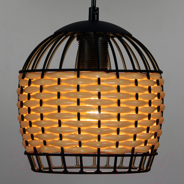 Изображение товара Потолочный светильник Элетех Кантри 231 НСБ 01-3х60-170 Е27 / 1005405194 (черный муар)