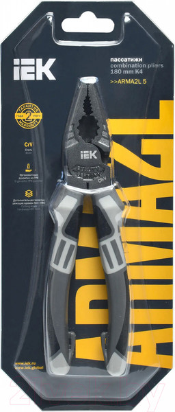 Изображение товара Пассатижи IEK A2L5-PL10-K4-180