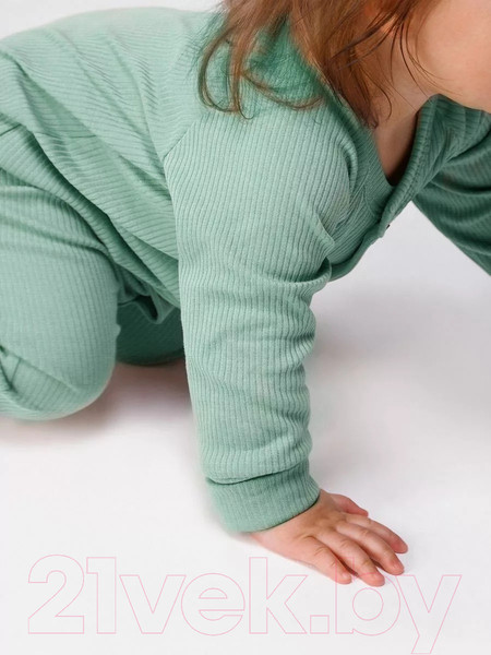 Изображение товара Комплект одежды для малышей Amarobaby Fashion / AB-OD21-FS5001/13-62 (зеленый, р.62)