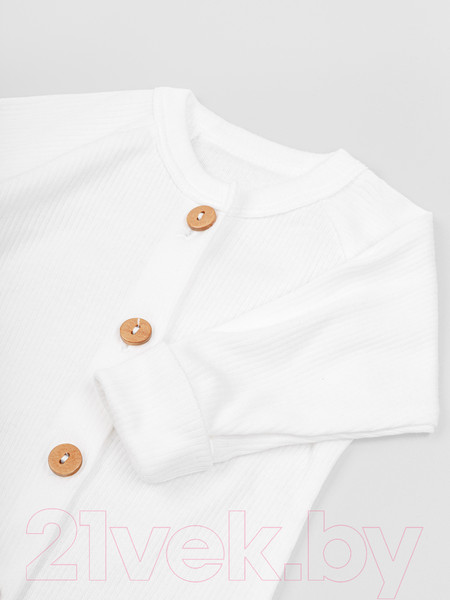 Изображение товара Комплект одежды для малышей Amarobaby Fashion / AB-OD21-FS5001/33-74 (молочный, р.74)
