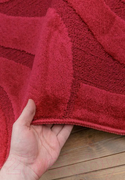 Изображение товара Коврик для ванной Maximus Symphony 2577 (60x100, бургунди)