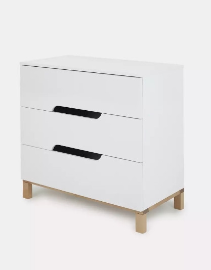 Изображение товара Комод пеленальный MOWbaby Lilla / 113 (Cloud White)