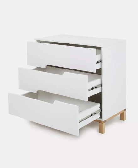 Изображение товара Комод пеленальный MOWbaby Lilla / 113 (Cloud White)