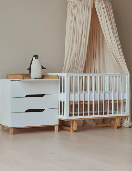 Изображение товара Комод пеленальный MOWbaby Lilla / 113 (Cloud White)