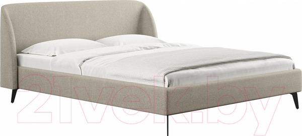 Изображение товара Каркас кровати Сонум Rosa 160x200 (рогожка песочный)