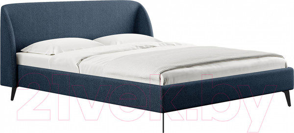 Изображение товара Каркас кровати Сонум Rosa 160x200 (рогожка деним)