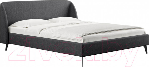 Изображение товара Каркас кровати Сонум Rosa 160x200 (рогожка графит)