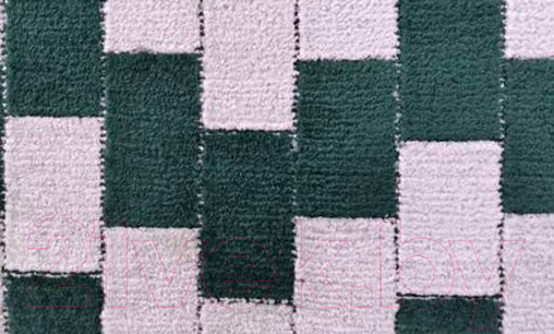 Изображение товара Набор ковриков для ванной и туалета Maximus Bornova 2536 (60x100/50x60, зеленый)