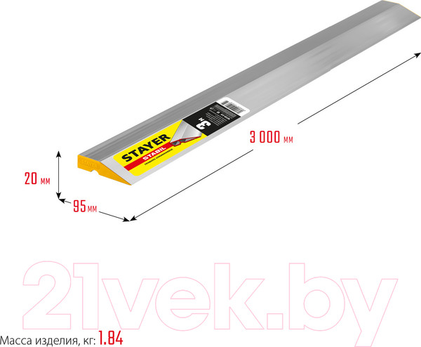 Изображение товара Правило строительное Stayer 10723-3.0-z03