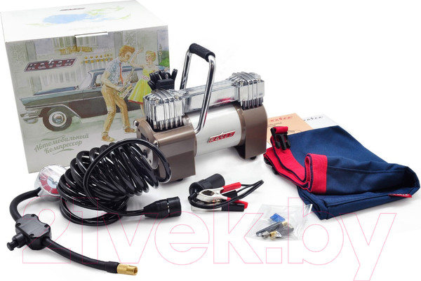 Изображение товара Автомобильный компрессор Качок К90x2C New