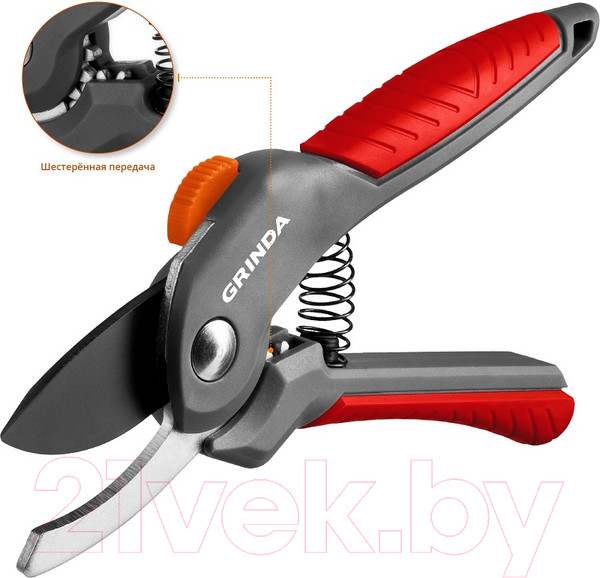 Изображение товара Секатор механический Grinda 423122