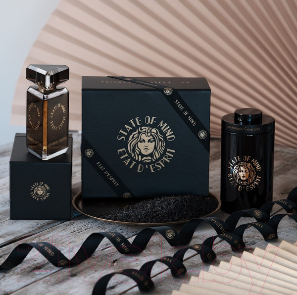 Изображение товара Парфюмерный набор State of Mind Spontaneous Generosity Luxury Mind Set Парфюмерная вода+Чай (100мл+100г)