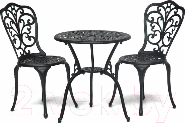 Изображение товара Комплект садовой мебели Tetchair Secret De Maison Romance (черный)