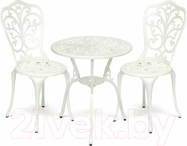 Изображение товара Комплект садовой мебели Tetchair Secret De Maison Romance (белый)