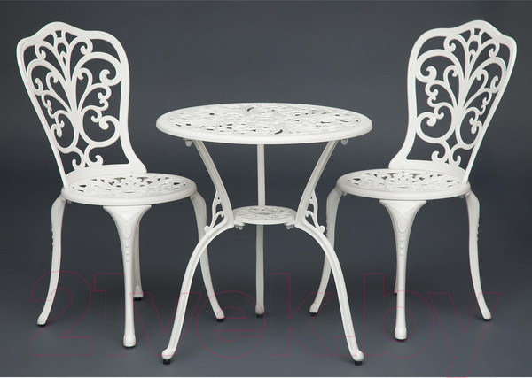 Изображение товара Комплект садовой мебели Tetchair Secret De Maison Romance (белый)