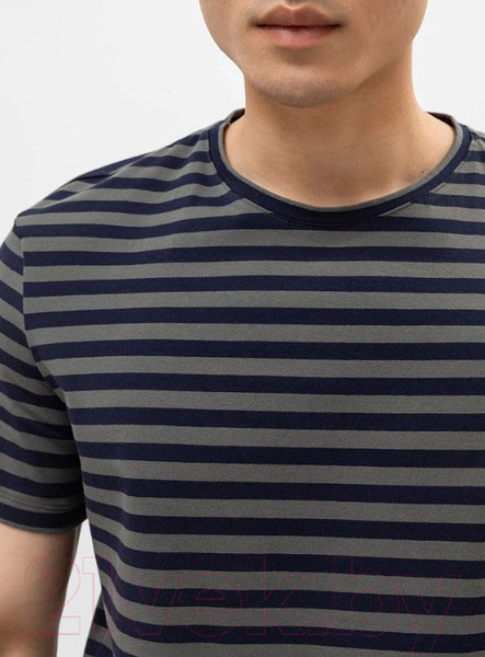 Изображение товара Футболка Mark Formelle 111774 (р.92-170/176, сине-зеленая полоска)
