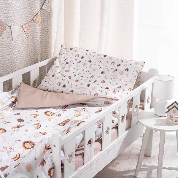Изображение товара Комплект постельный для малышей Perina Boho / ПК3-09.1