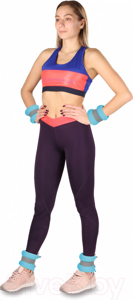 Изображение товара Комплект утяжелителей Indigo Sport SM-261 (бирюзовый)