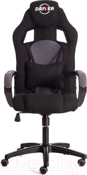 Изображение товара Кресло геймерское Tetchair Driver ткань (черный/серый)