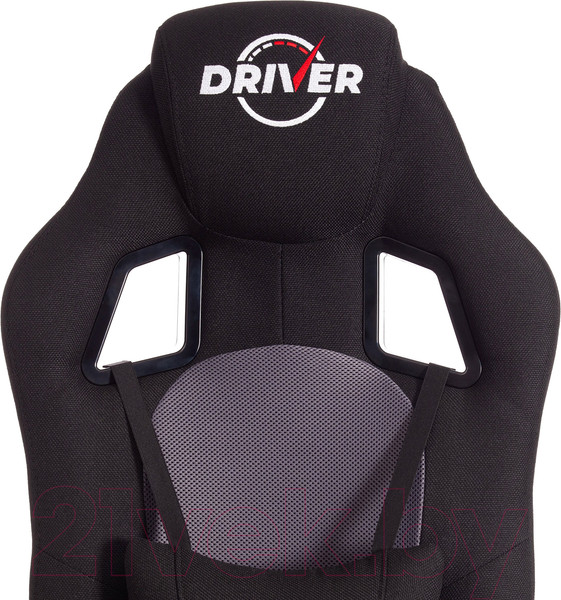 Изображение товара Кресло геймерское Tetchair Driver ткань (черный/серый)