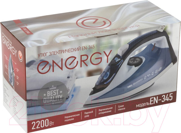 Изображение товара Утюг Energy EN-345 / 270077 (синий)