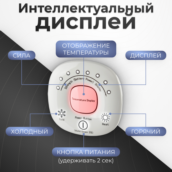 Изображение товара Массажный пистолет Calmer Pro MS1 (белый)
