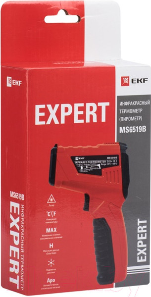 Изображение товара Пирометр EKF Expert MS6519B / In-180703-pt6519B