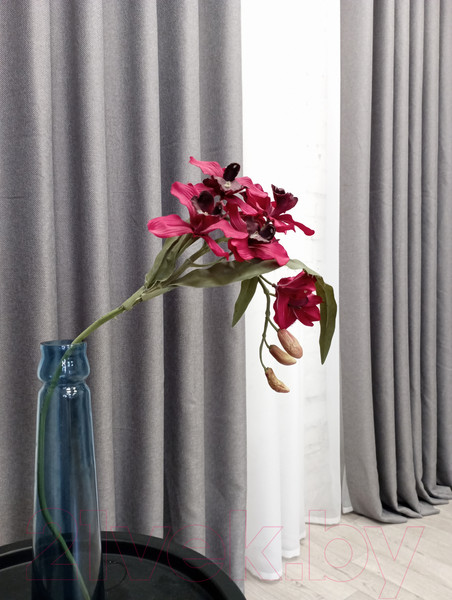 Изображение товара Штора Модный текстиль 01L1 / 112MT6670M28 (260x210, средне серый)