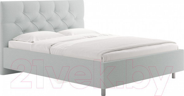 Изображение товара Каркас кровати Сонум Bari 160x200 (тедди пепельный)