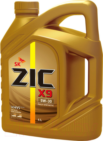 Изображение товара Моторное масло ZIC X9 5W30 / 162614 (4л)
