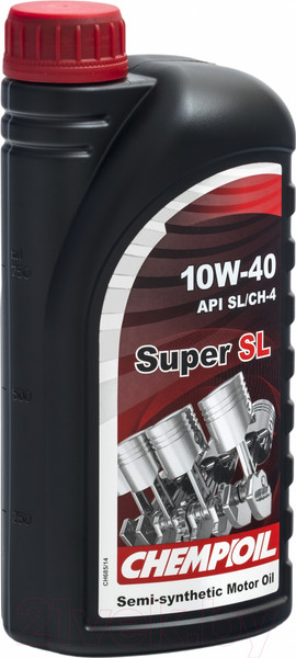 Изображение товара Моторное масло Chempioil Super SL 10W40 SL/CH-4 CH9502-1/CH685/14 (1л)