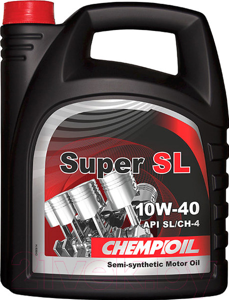 Изображение товара Моторное масло Chempioil Super SL 10W40 SL/CH-4 / CH9502-5 (5л)