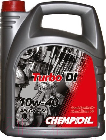 Изображение товара Моторное масло Chempioil Turbo DI 10W40 CH-4/SL / CH9504-5 (5л)