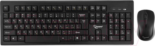 Изображение товара Комплект клавиатура и мышь Gembird KBS-8002