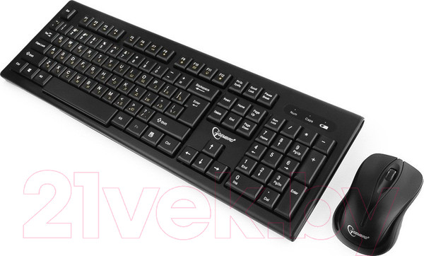 Изображение товара Комплект клавиатура и мышь Gembird KBS-8002