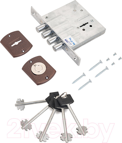 Изображение товара Замок врезной ПроСам ЗВ 8-8М/15 / 85200