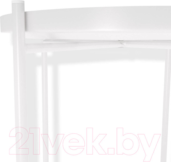 Изображение товара Комплект журнальных столиков Sheffilton SHT-CT8/CT8-2 (белый муар)