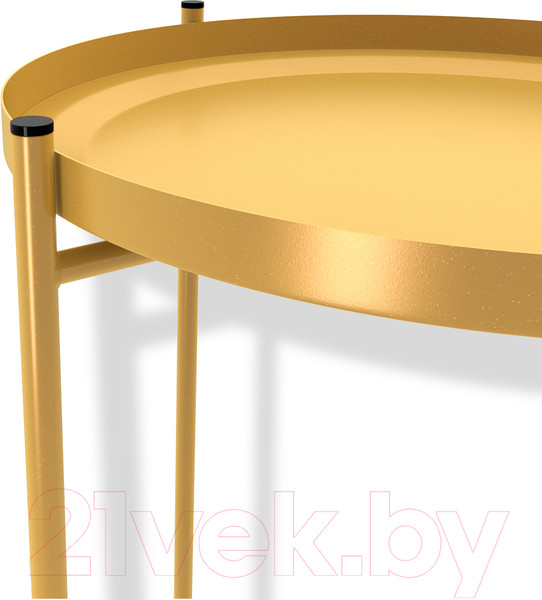 Изображение товара Комплект журнальных столиков Sheffilton SHT-CT8/CT8-2 (золото)