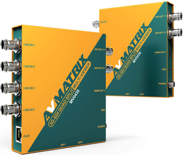 Изображение товара Мультивьюер Avmatrix MV0430 3G-SDI 4CH / 29996