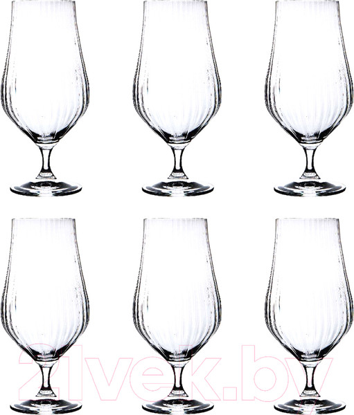Изображение товара Набор бокалов Bohemia Crystalex Tulipa Optic 40894/36/540 (6шт)